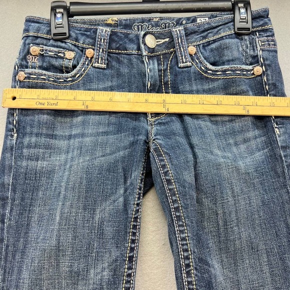Miss Me Women's Bootcut Jeans Size 27 Button Flap Pockets Y2K - Picture 6 of 15